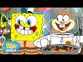 Bob Esponja | Los mejores momentos de comida de Bob Esponja (Temporadas 11-14) 🍔 | Español