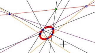 Projective Geometry 10 Five Points Define A Conic