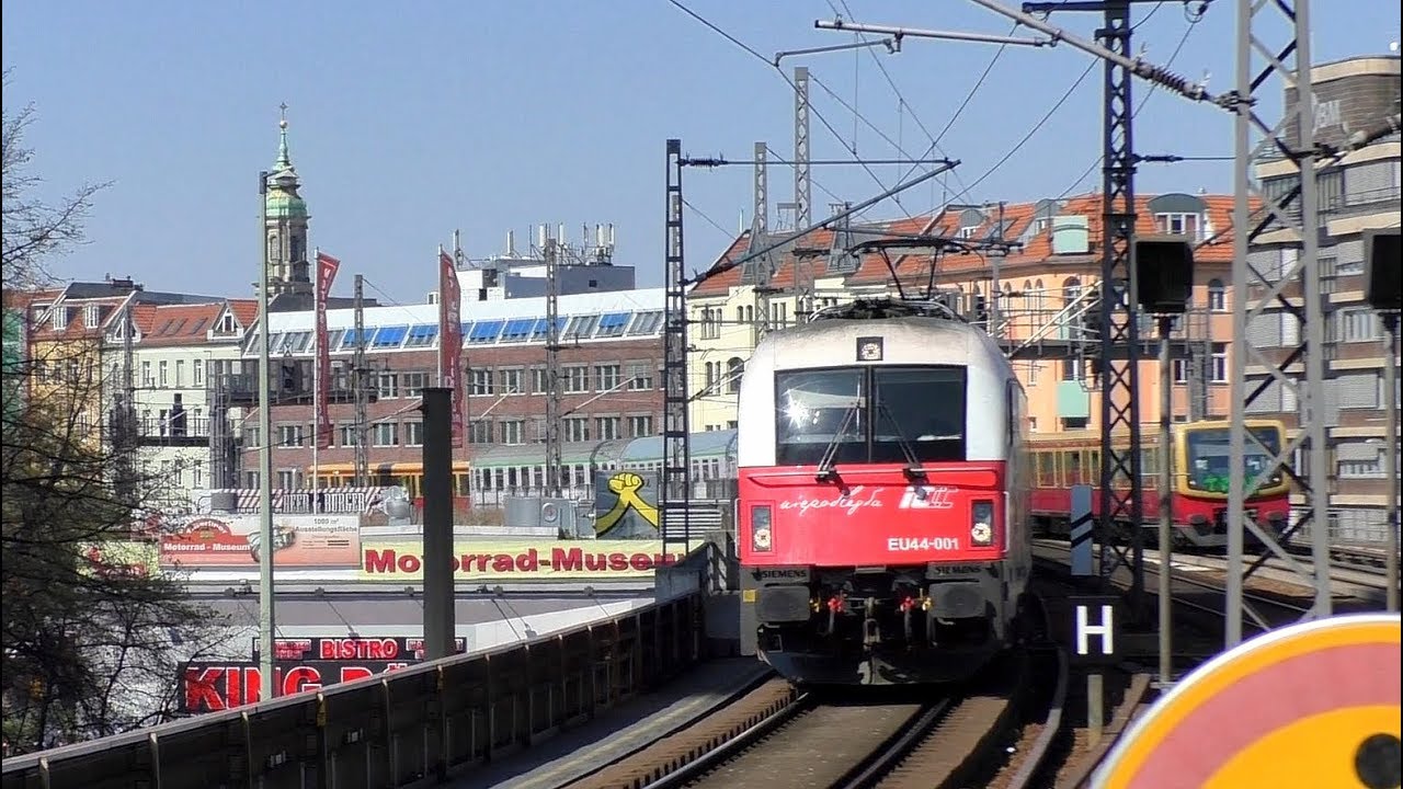 Berlin Alexanderplatz mit S-Bahn Berlin • ICE T • PKP Eurocity • ODEG Stadler KISS