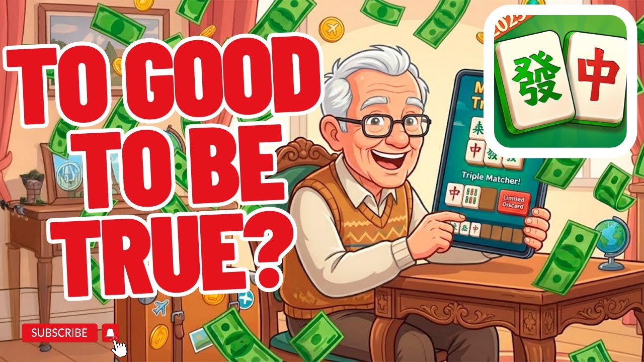 Mahjong Traveler!: Match tiles for cash or total fraud?