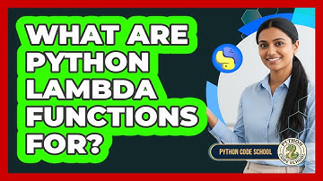 What Are Python Lambda Functions For? - Python Code School