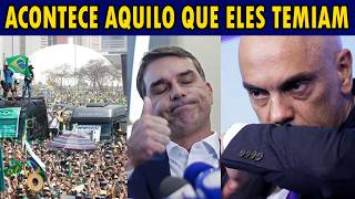 TRUMP AUTORIZA FLÁVIO E ELE TOMA AS RUAS DO PAÍS COM MILHÕES DE PESSOAS!! XANDE FICA SEM CHÃO