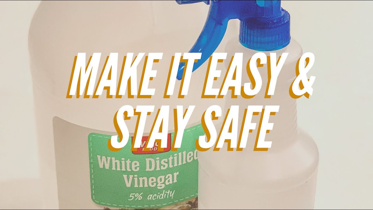 SUPER EASY HOMEMADE "LYSOL" DISINFECTANT (2 INGREDIENTS) YouTube