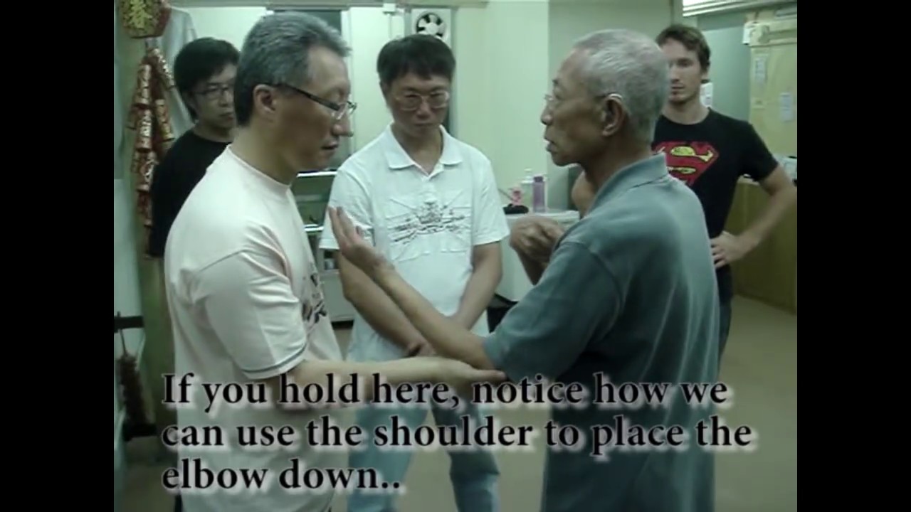 WING CHUN's Bong Sau Discussion with Chu Shong Tin