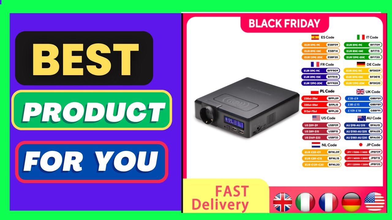 ALLPOWERS 200W Solar Powerbank 154Wh 41600mAh