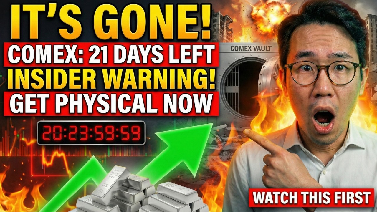 COMEX VAULTS EMPTYING: Only 21 Days of Silver Left (Insider Warning)