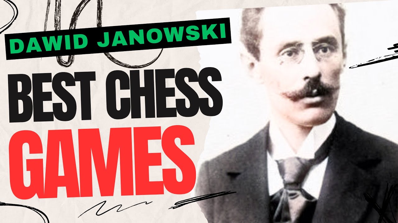 French Player  David Janowski Best chess Match. David Janowski Best Checkmate Ever.