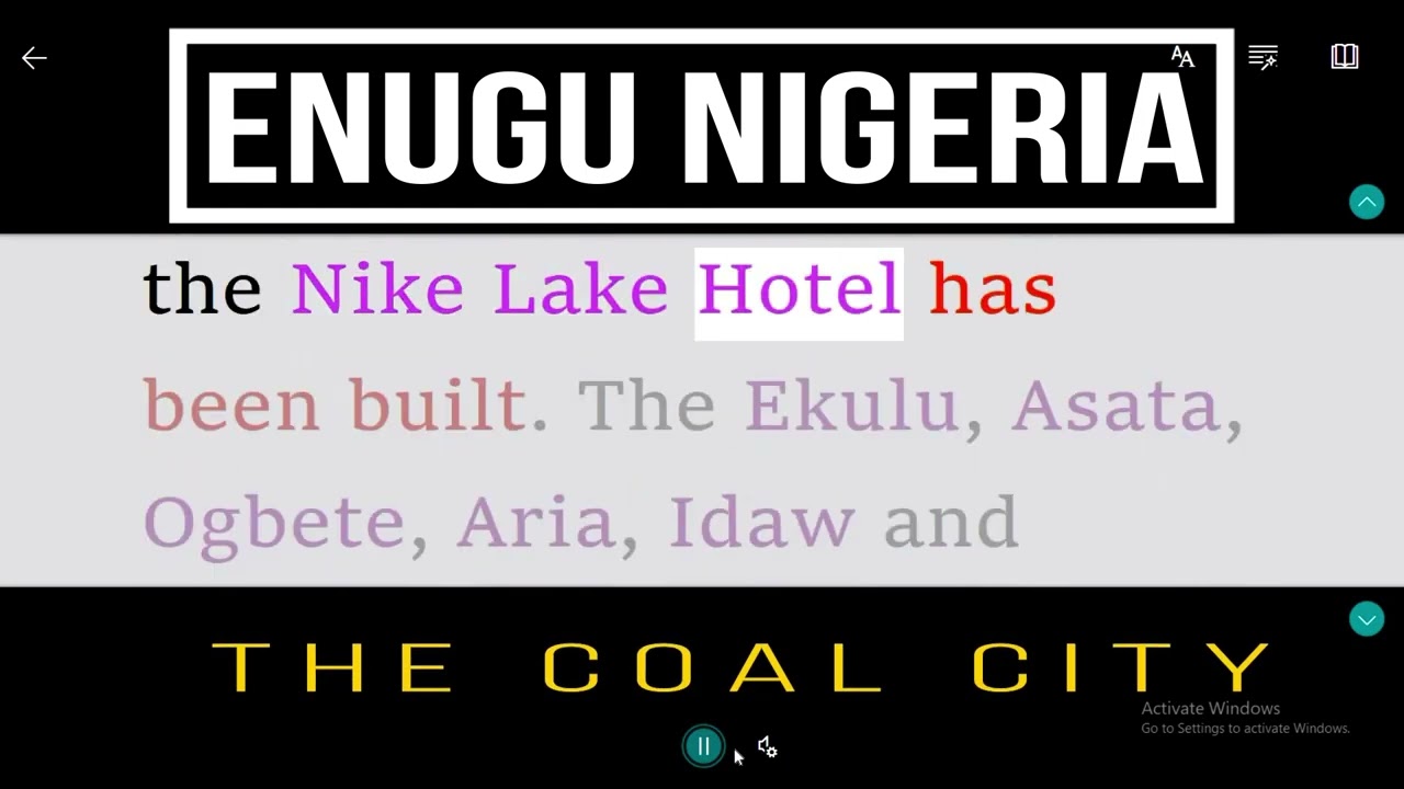 Enugu Nigeria - The Coal City - History And Documentary Enugu State -  Travel & Tourism