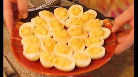 How To Make The Most Amazing Deviled Eggs