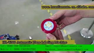HL-T-300 automatic flat surface adhesive sticker labeling machine