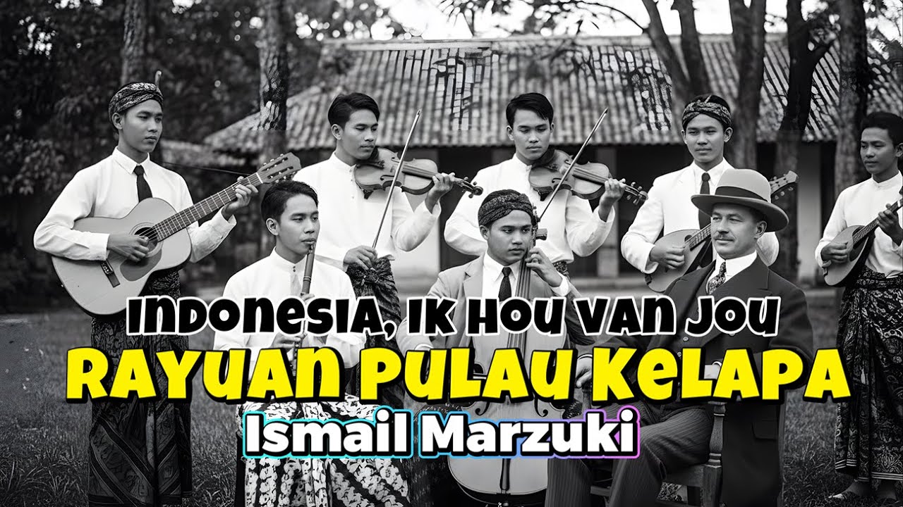 🎵 Rayuan Pulau Kelapa-Indonesia, Ik hou van jou | Cover Keroncong Klasik – Pelintas Waktu-Cover Ai