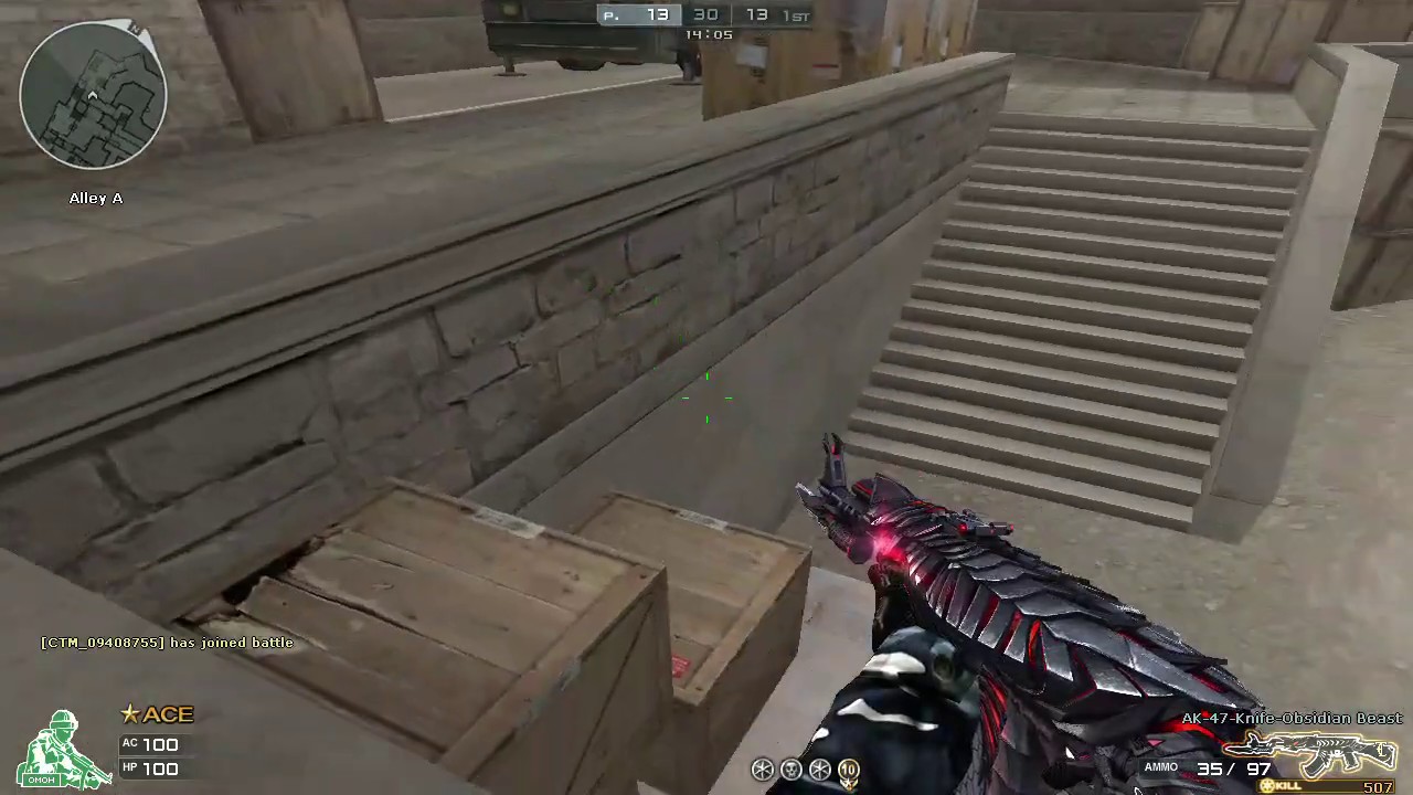 Crossfire NA: Blackwidow FFA Revist Gameplay