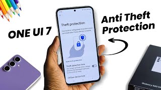 Anti Theft Protection Features In Samsung Mobile || Enable Anti Theft On Samsung One UI 7.0