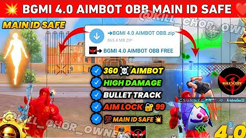 BGMI 4.0 AIMBOT OBB | BGMI 4.0 NO RECOIL CONFIG | BGMI NO RECOIL CONFIG 4.0  [ 100% Safe No Ban ]