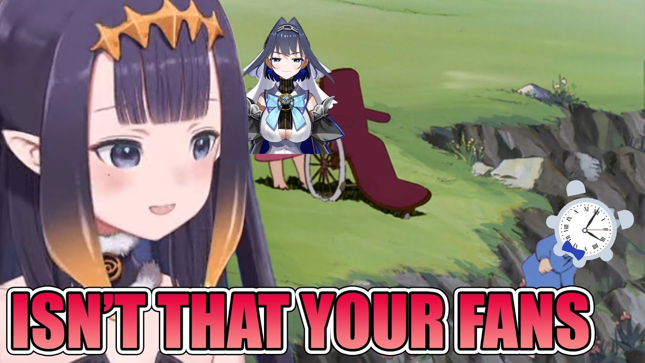 Kronii show Ina how she treat her fans