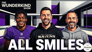 ALL SMILES In Baltimore! 😄 Lamar, Declan Doyle & Jesse Minter Are Cooking!