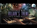 Spiderman villains theme  epic piano mashupmedley piano coversheets