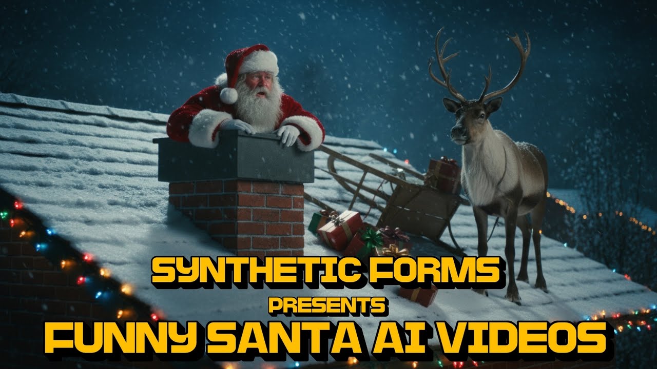 Top 5 Funny Santa Videos. (Sora 2)