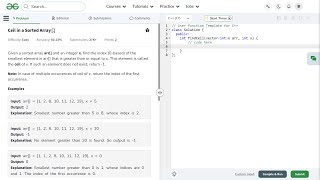 Ceil in a Sorted Array | Binary Search Series | Bruteforce | Optimal approach |