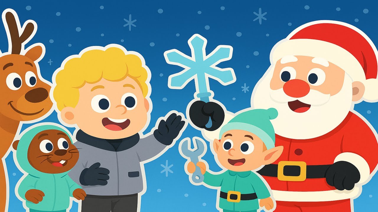 The Frozen Time Carousel – Telo and Milo’s Magical Winter Journey ❄️✨