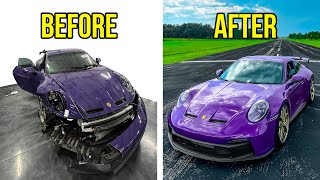 FULL BUILD - REBUILDING A CRASH DAMAGED PORSCHE 911 GT3 by Mat Armstrong MK2 8,385,890 views 4 months ago 3 hours, 11 minutes