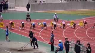 20150607群馬県記録会女子100m8組