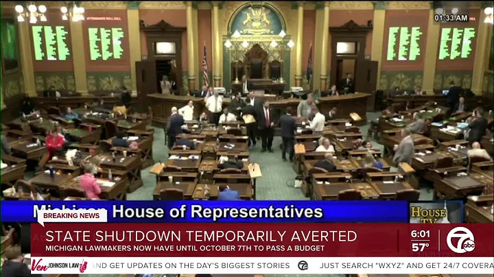 Governor Whitmer signs continuation budget to temporarily avoid state government shutdown