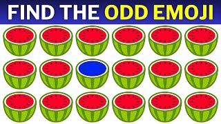 Find the Odd Emoji | Emoji Quiz