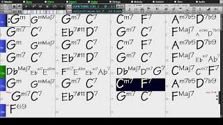 BACKING TRACK - SOMETHING I DREAMED LAST NIGHT (Sammy Fain, H Magidson, J Yellen) (F) 64 BPM BALLAD