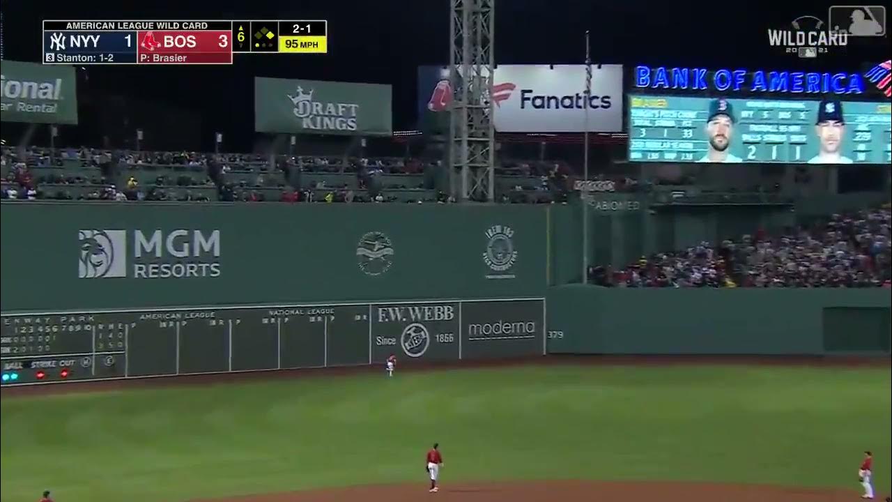 Judge OUT at Home Plate, Amazing Relay by Red Sox defense YouTube