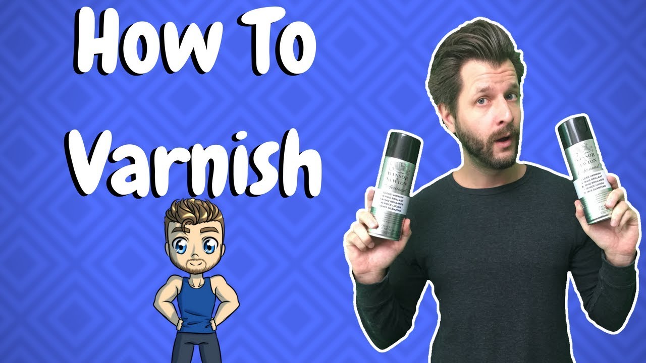 How to Varnish Spray an Oil Painting for Beginners YouTube