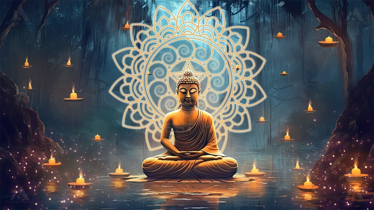 1 Hour Meditation Music • Healing Meditation Music, Relax Mind Body ...