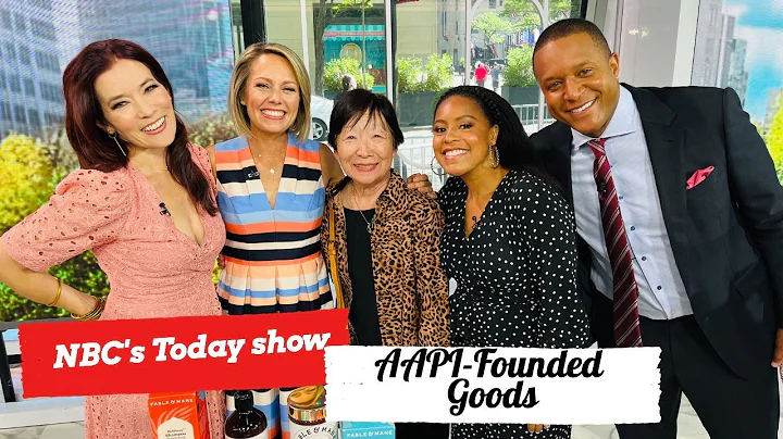 AAPI-Founded Goods | NBC's Today Show | Amy E. Goodman