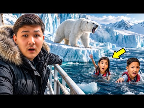 A POLAR BEAR CAME TO OUR HOUSE… 😱🐻‍❄️ HELPPP! DID IT BITE US!? 😭