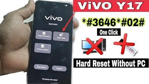 How To Unlock Vivo Y17 | Vivo Y17 Hard Reset Pattern Pin Unlock || Frp Bypass Without Pc || 2025