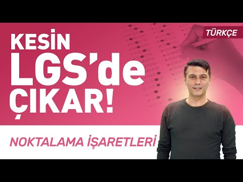 Kesin LGS'de Çıkar: 8. Sınıf Türkçe Noktalama İşaretleri - LGS 2024 Kampı  #4