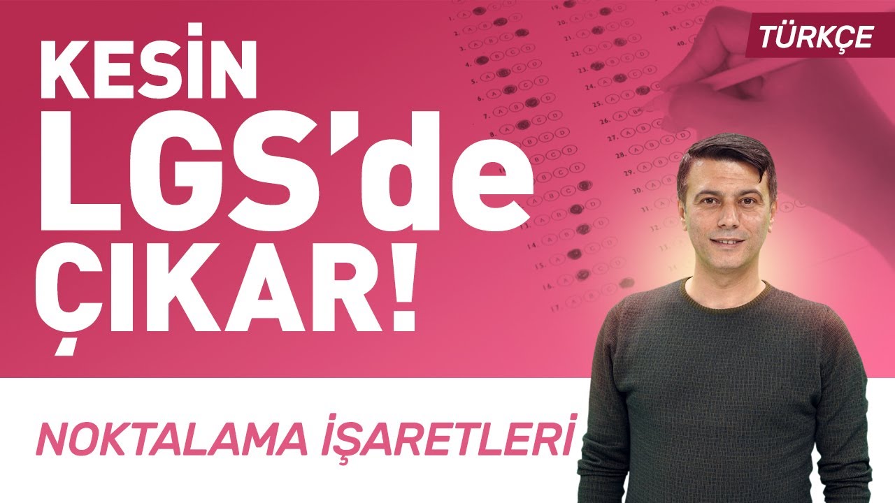 Kesin LGS'de Çıkar: 8. Sınıf Türkçe Noktalama İşaretleri - LGS 2024 Kampı  #4