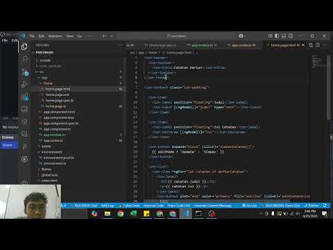 Tutorial Dasar UI Component, Input/Output, dan LocalStorage pada Ionic Framework