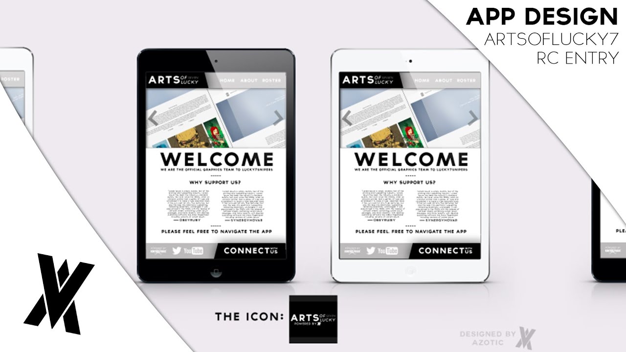 @ArtsOfLucky7 - App Design Entry