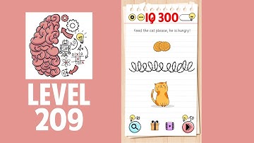 Brain Test Level 209 Walkthrough