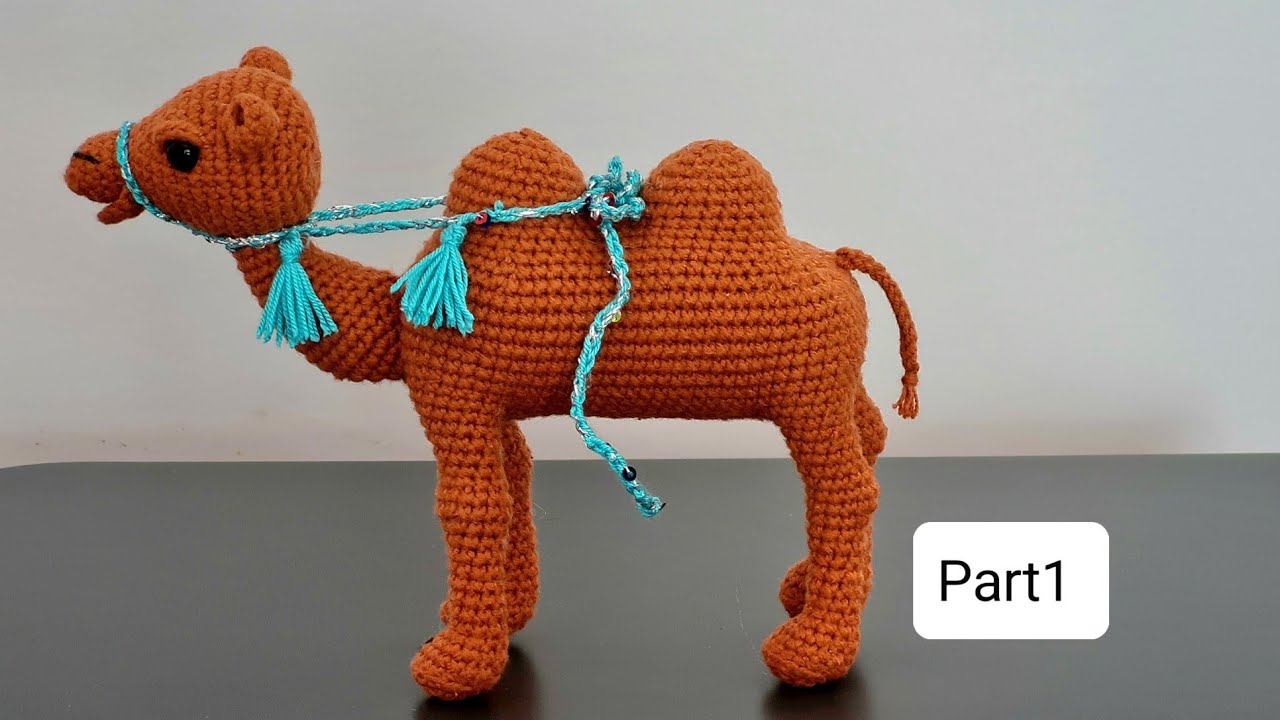 Amigurumi Deve Örülüşü/Part1/ENG subtitles on/subtítulos ESPANÕL