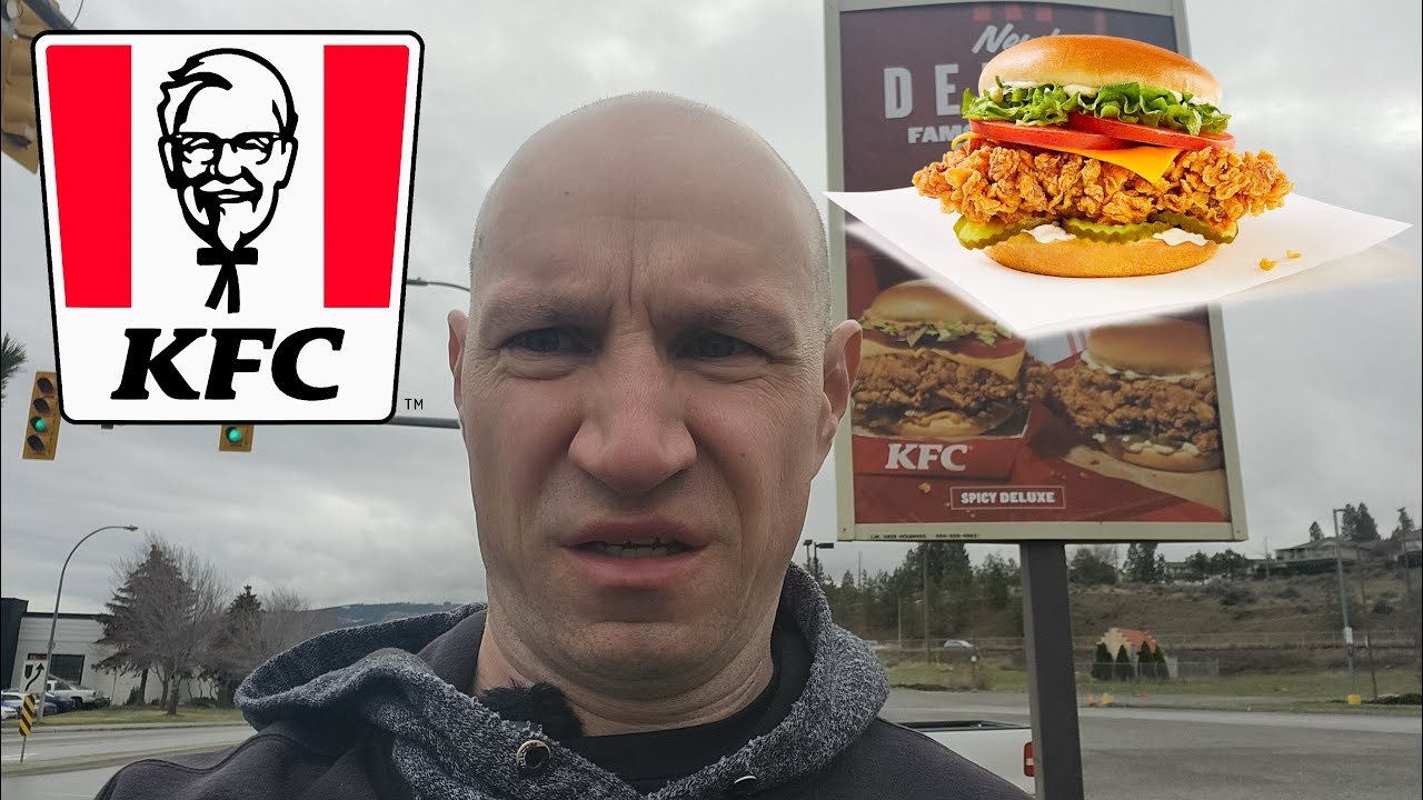 KFC's New Deluxe Famous Chicken Sandwich!