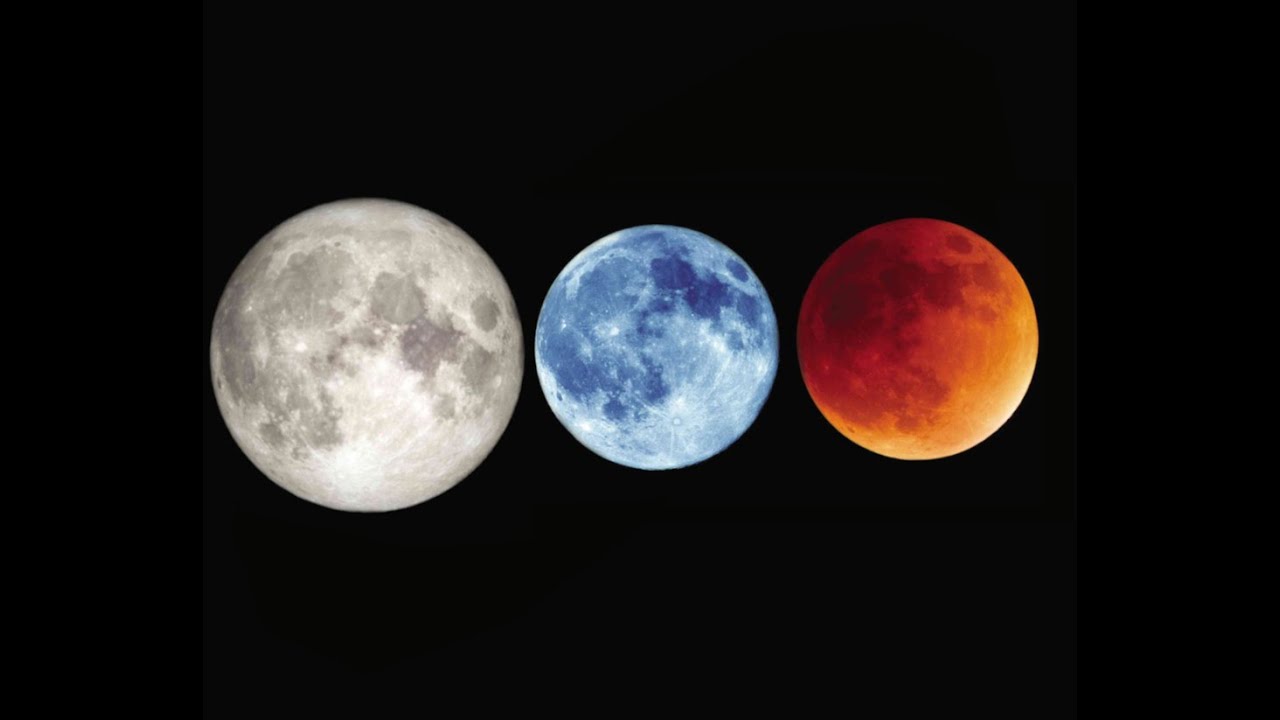 Blue Moons, Blood Moons & Supermoons Explained