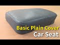 How to Box a Car Seat Cover - Car upholstery training for beginners