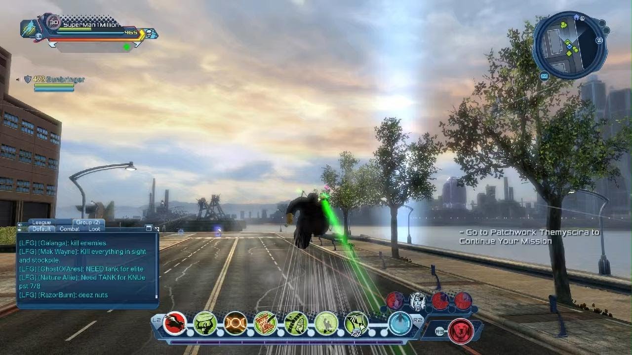 Dcuo Heros vs Villains open world pvp Domination