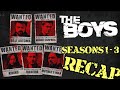 The boys seasons 1 2 and 3 recap