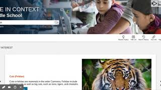 Gale In Context: Middle School - Basic Search