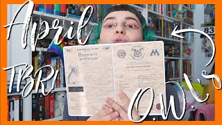 O.W.L.s Read-a-thon TBR // My April Reading Plans