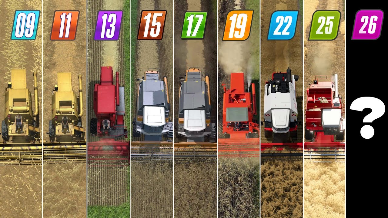 Fs09? vs Fs11? vs Fs13 vs Fs15 vs Fs17 vs Fs19 vs Fs22 vs Fs25 | Timelapse Gameplay 