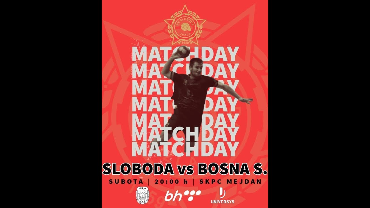 PREMIJER LIGA BiH 27. KOLO: RK SLOBODA - ORK BOSNA SARAJEVO